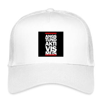 ANGSTUNDAKTIVISMUS  - Kinder Trucker-Cap - Weiß - Vorne