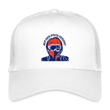 Au der Piste vereint - Logo  - Kinder Trucker-Cap - Weiß - Vorne