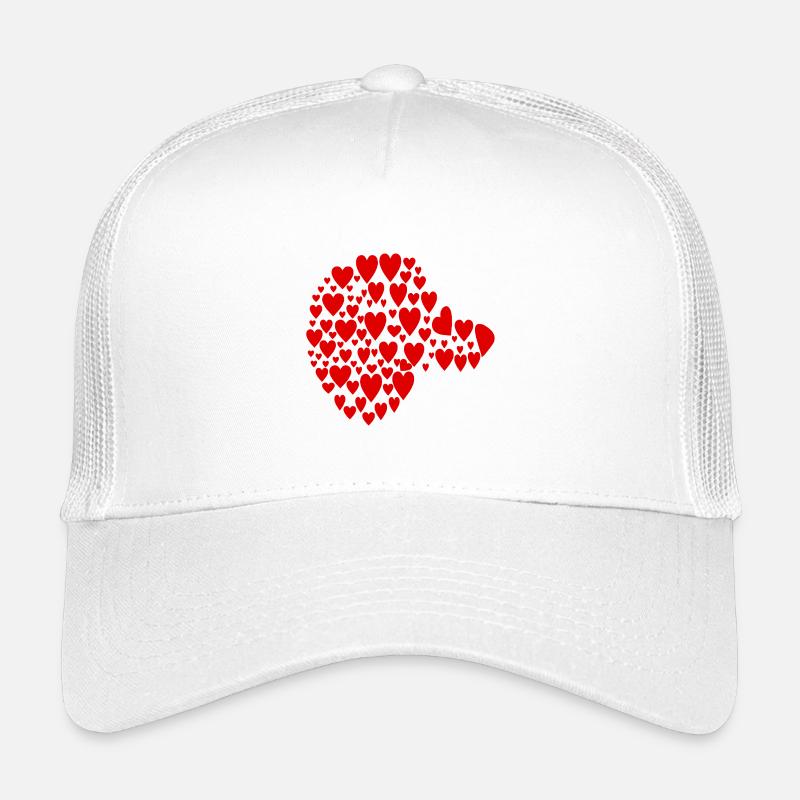 Dackel Hunde - Kopf Herz Kinder Trucker-Cap