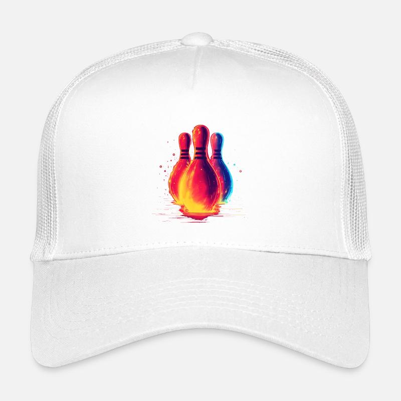 Retro Bowling Kinder Trucker-Cap