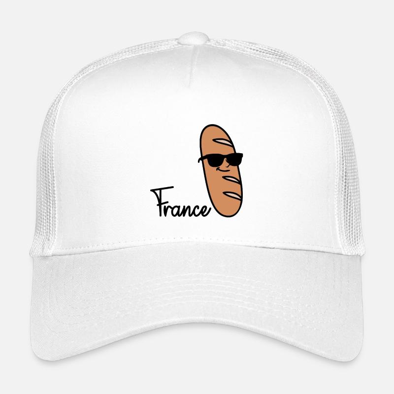 France Baguette - Kinder Trucker-Cap - Weiß