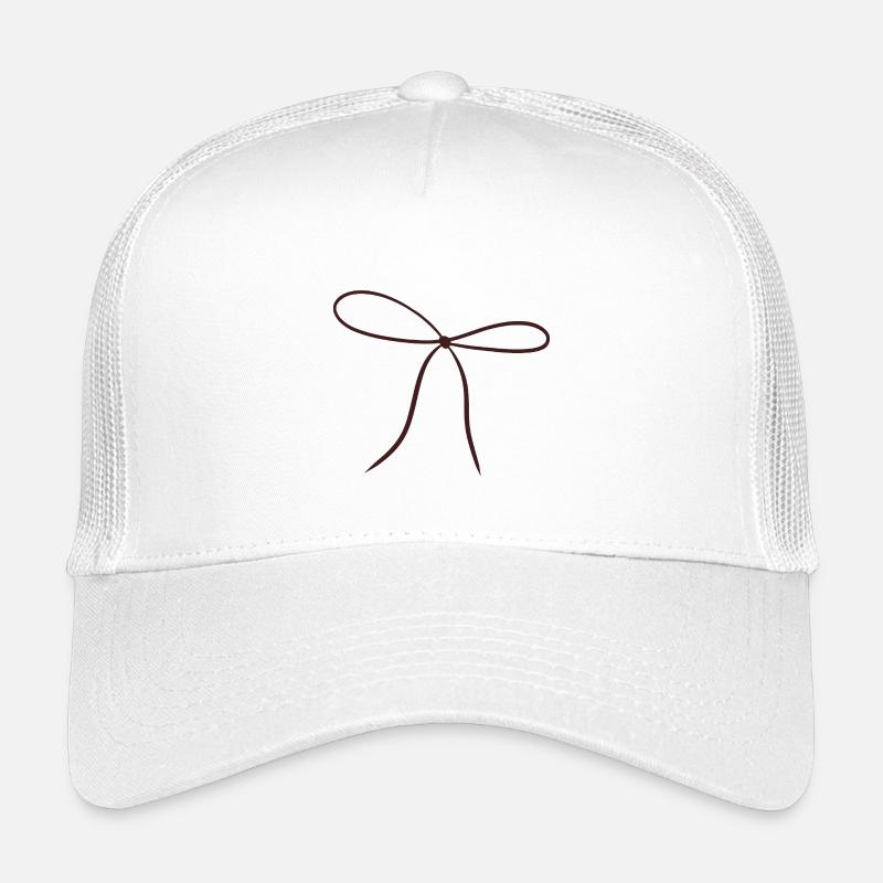 Bow Ribbon Minimalist Kinder Trucker-Cap