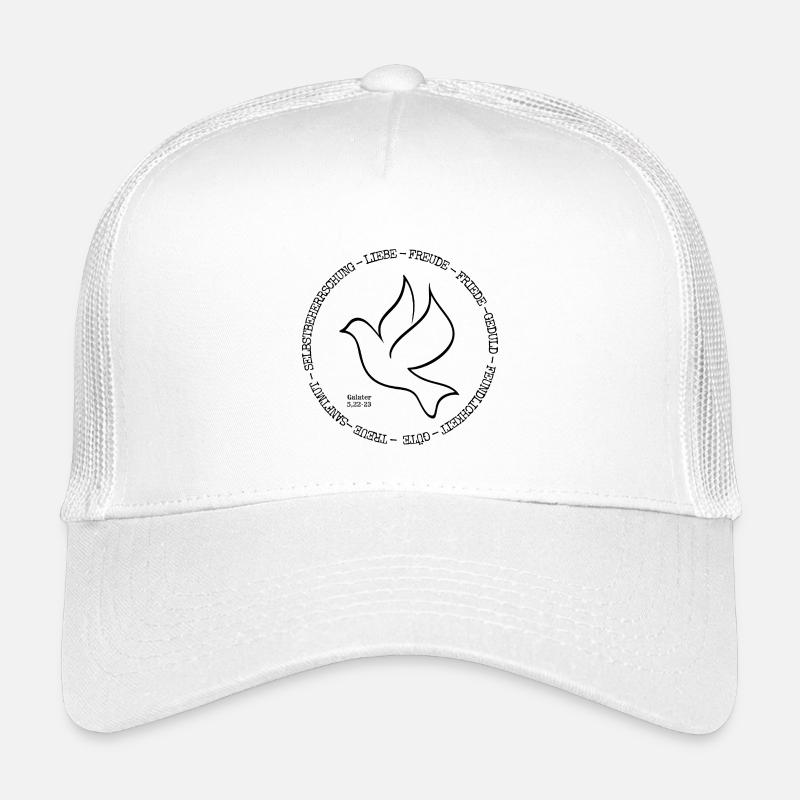 Früchte des Geistes. Galater 5, 22-23 - Kinder Trucker-Cap - Weiß
