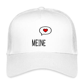 Relation Saint-Valentin Mon - Casquette trucker enfant - blanc - Devant