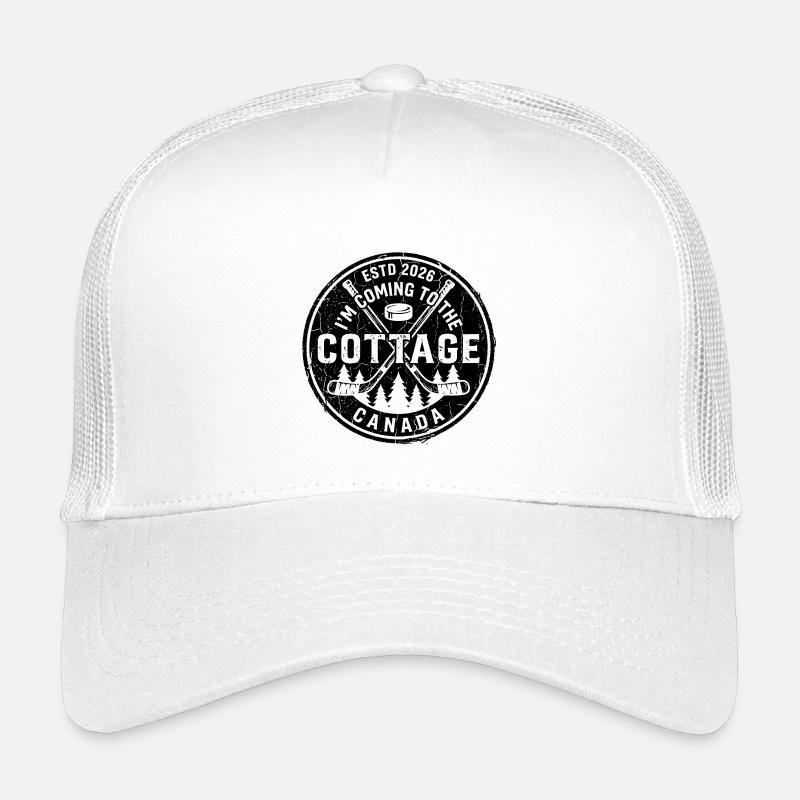 Cottage Canada ESTD 2026 Stamp Kids’ Trucker Cap