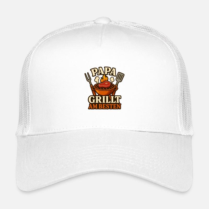 Dad grills best - grill master Held at the grill Kids’ Trucker Cap