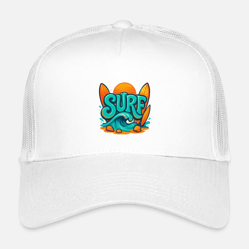 Art des mots Sunset Surf Casquette trucker enfant