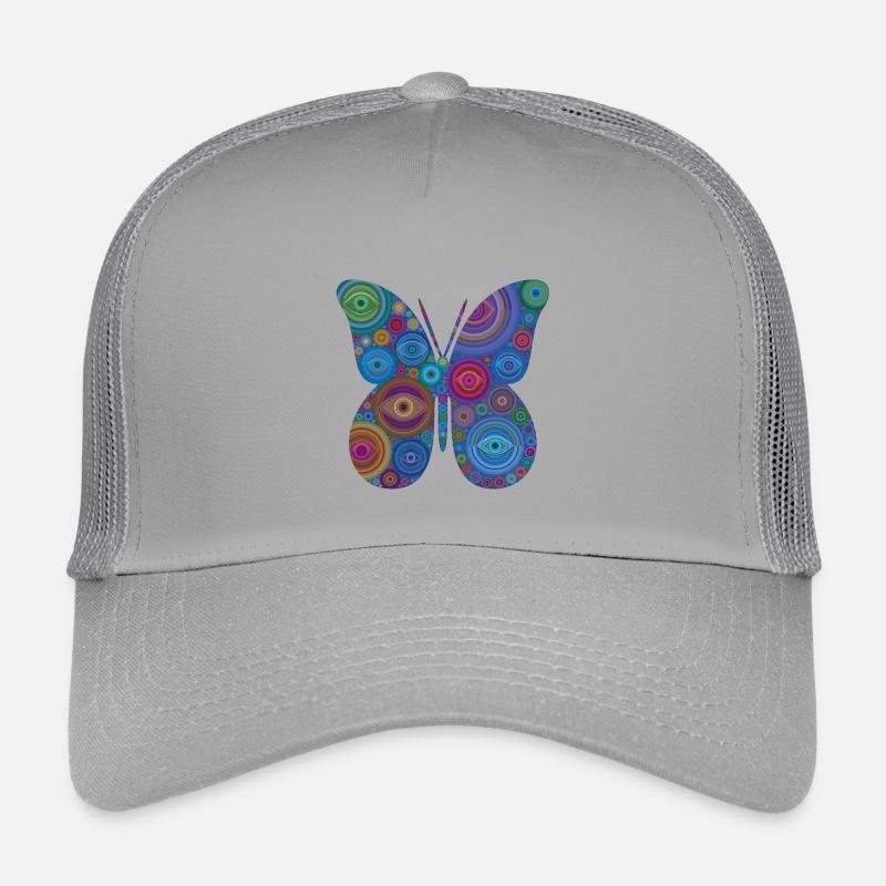 Papillon Œil Abstrait Casquette trucker enfant