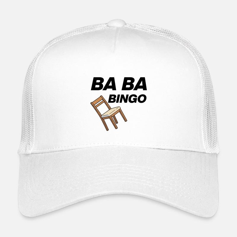B-B-B-BINGO TREND, VIRAL FUN, MEME SCHULE STUHL 🪑 Kinder Trucker-Cap