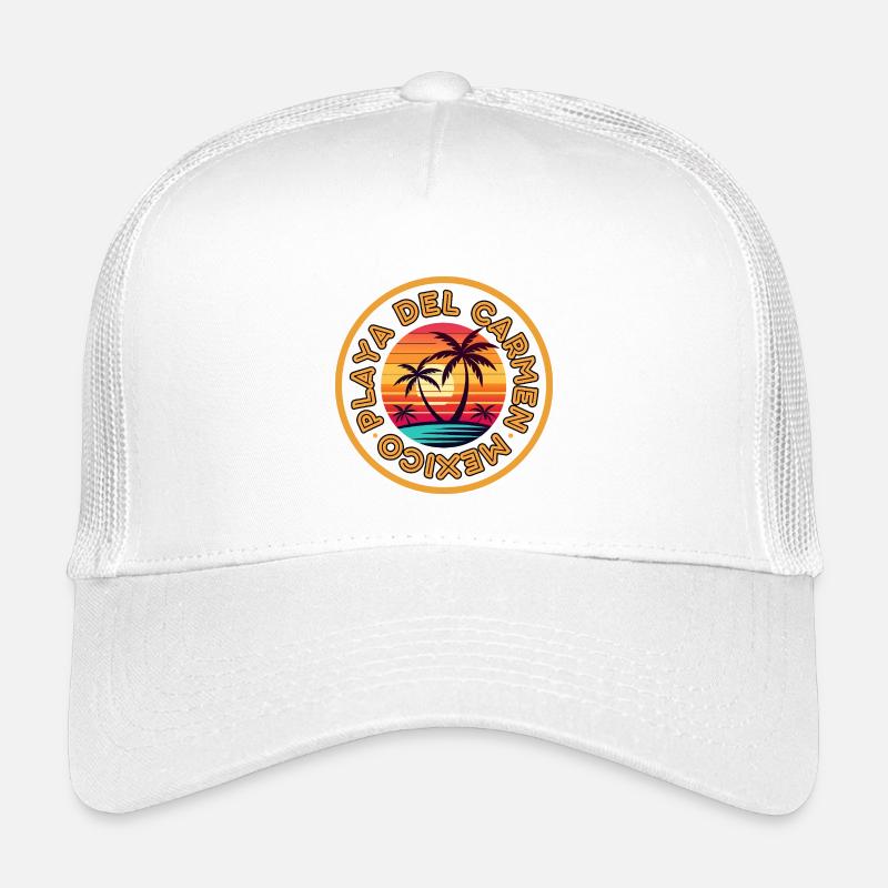 Sunset Palm Circle : Playa del Carmen, Mexique Casquette trucker enfant