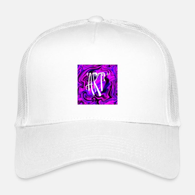 Illusionskunst - Kinder Trucker-Cap - Weiß