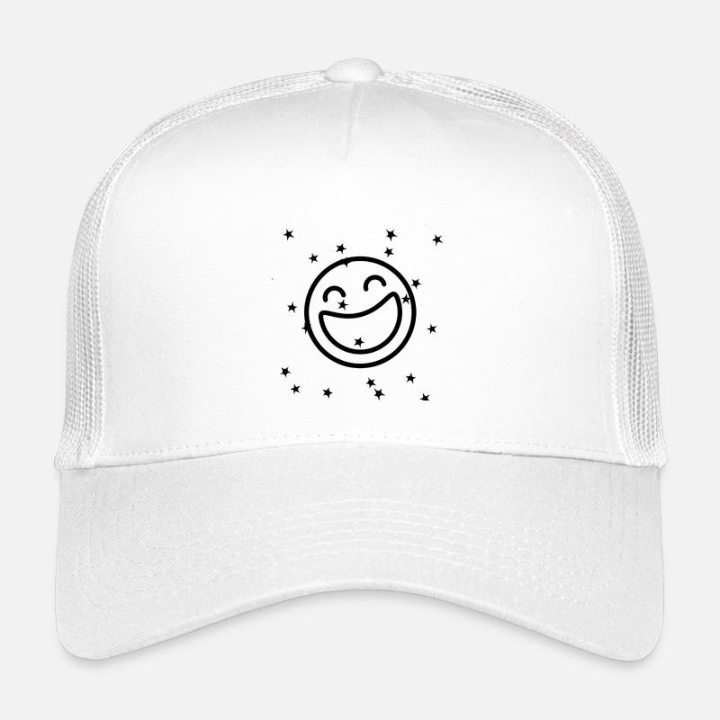 emo joie - Casquette trucker enfant - blanc