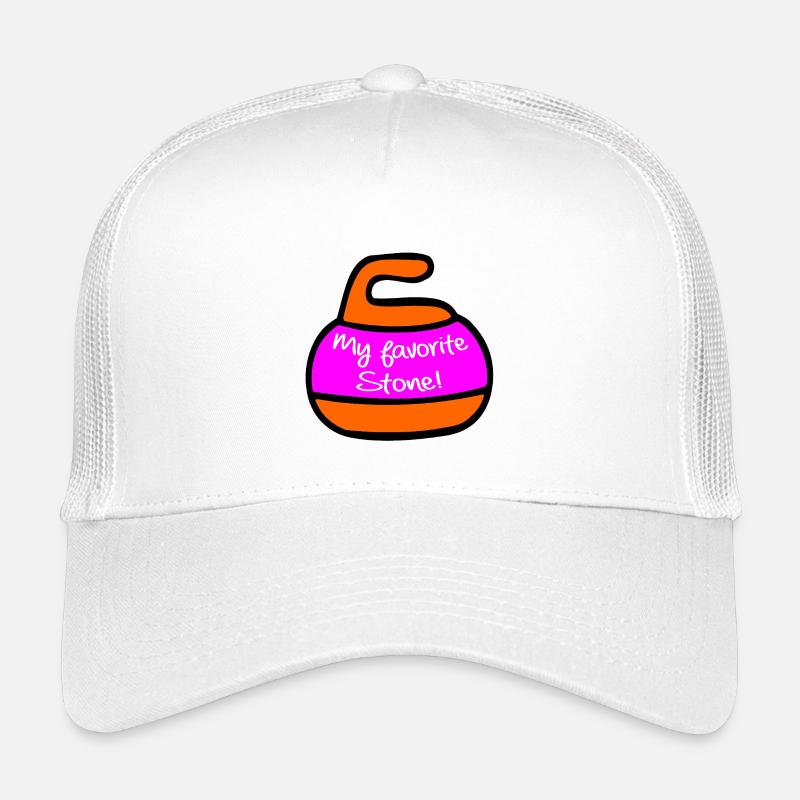 Valentinstags-Curling Kinder Trucker-Cap