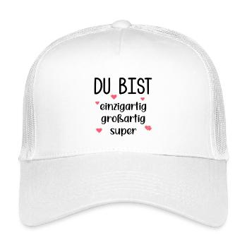 Appreciation Partnership Gratitude - Kids’ Trucker Cap - white - Front