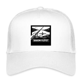 Hinter den Kulissen - Kinder Trucker-Cap - Weiß - Vorne