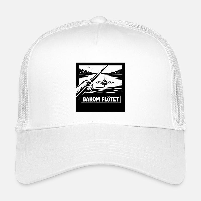 Hinter den Kulissen - Kinder Trucker-Cap - Weiß