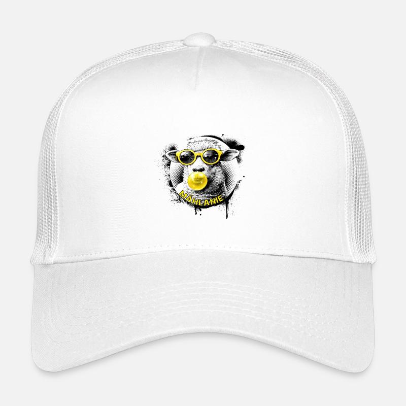 Mählanie – Mouton cool Pop Art Melanie Casquette trucker enfant