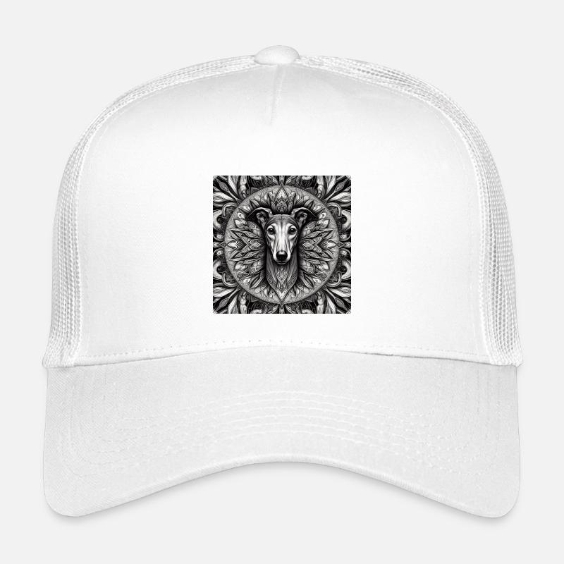 Mandala du lévrier Casquette trucker enfant