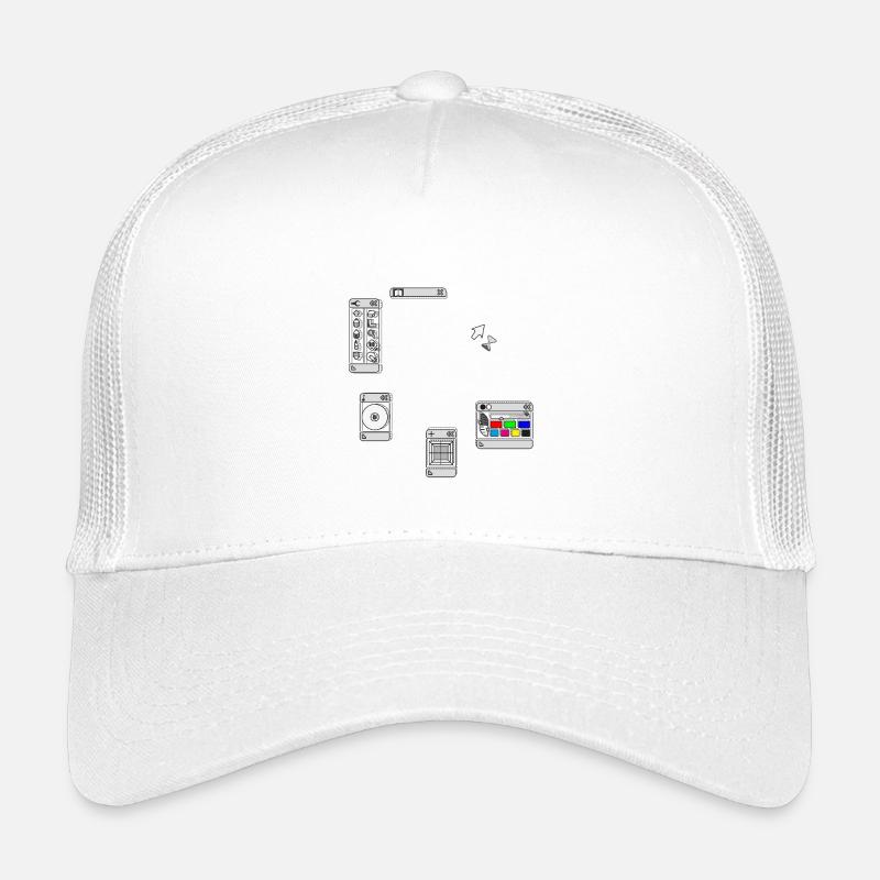 DEVISE - Kinder Trucker-Cap - Weiß
