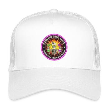 Crazy Uncle Lab - Experiments & Ideas - Kids’ Trucker Cap - white - Front