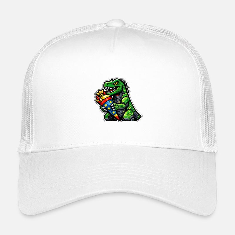 Schule Einschulung Dinosaurier Dino Schulkind 2026 Kinder Trucker-Cap