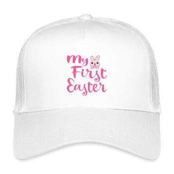 Mein erster Osterhase - Kinder Trucker-Cap - Weiß - Vorne