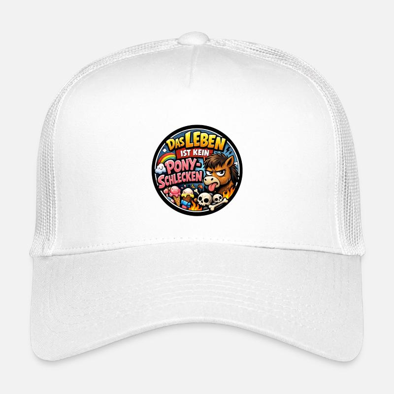 Léchage de poney Casquette trucker enfant