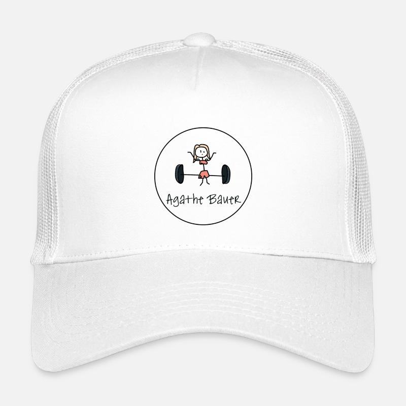 Agathe Power Bauer - Kids’ Trucker Cap - white