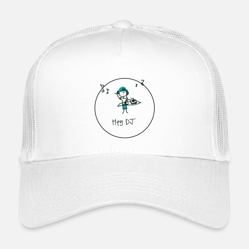 Djboy - Kids’ Trucker Cap - white