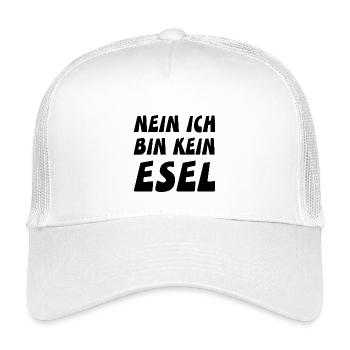 Esel - Kinder Trucker-Cap - Weiß - Vorne