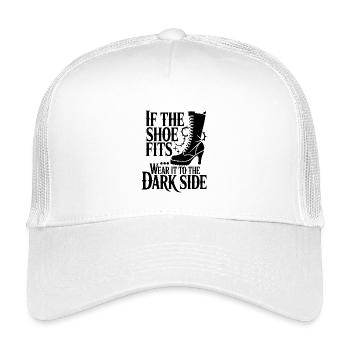 Diction du côté obscur du design de chaussures - Casquette trucker enfant - blanc - Devant
