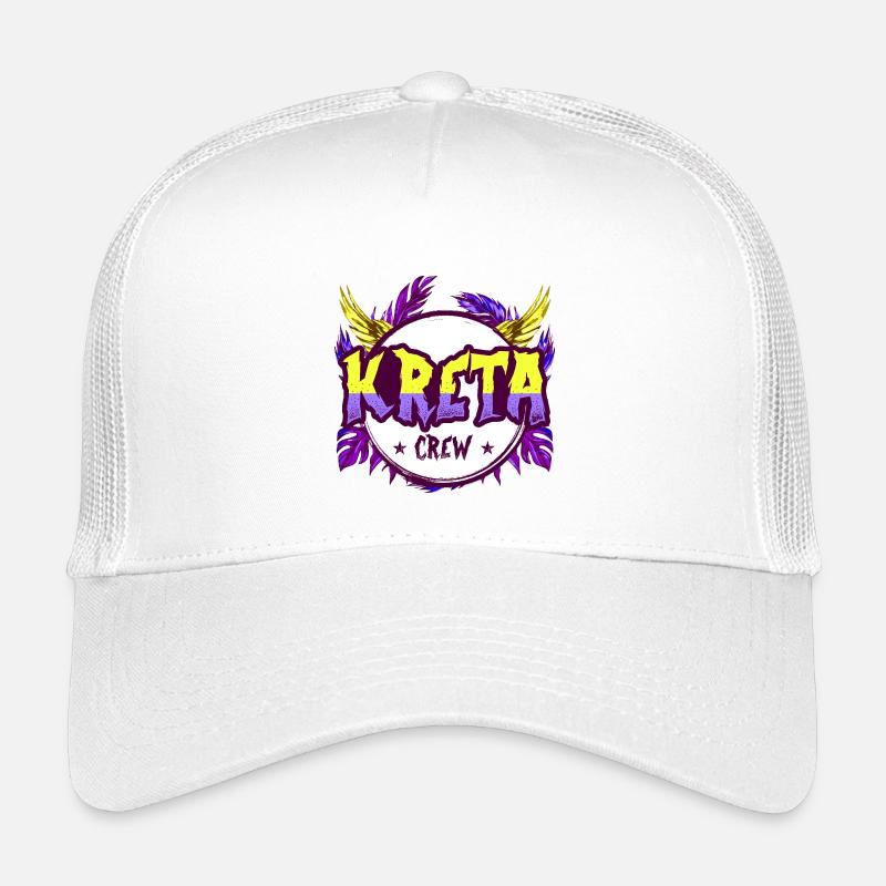 Crete Crew Colorful Kids’ Trucker Cap