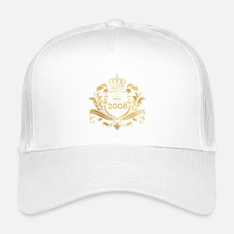 18e anniversaire Semper Verum - Créé en 04/2008 Casquette trucker enfant