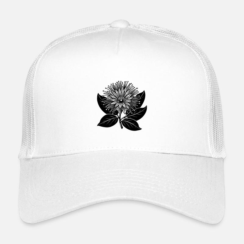 Lehua Flower Kids’ Trucker Cap