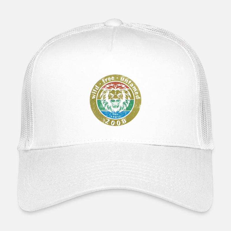 18. Geburtstag Wild, free & untamed since 04/2008 Kinder Trucker-Cap