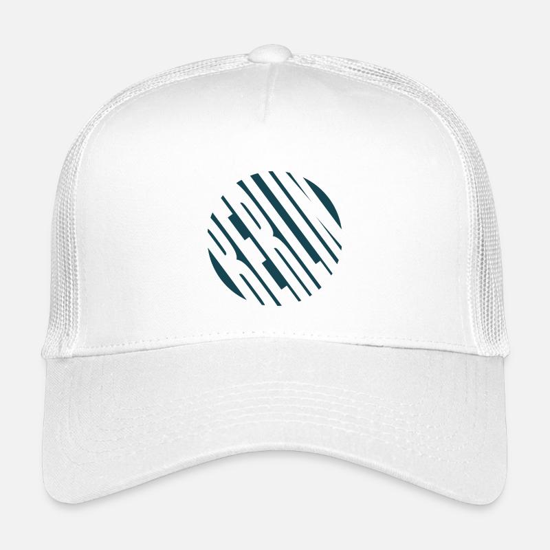 Berlin Strip Circle Kids’ Trucker Cap