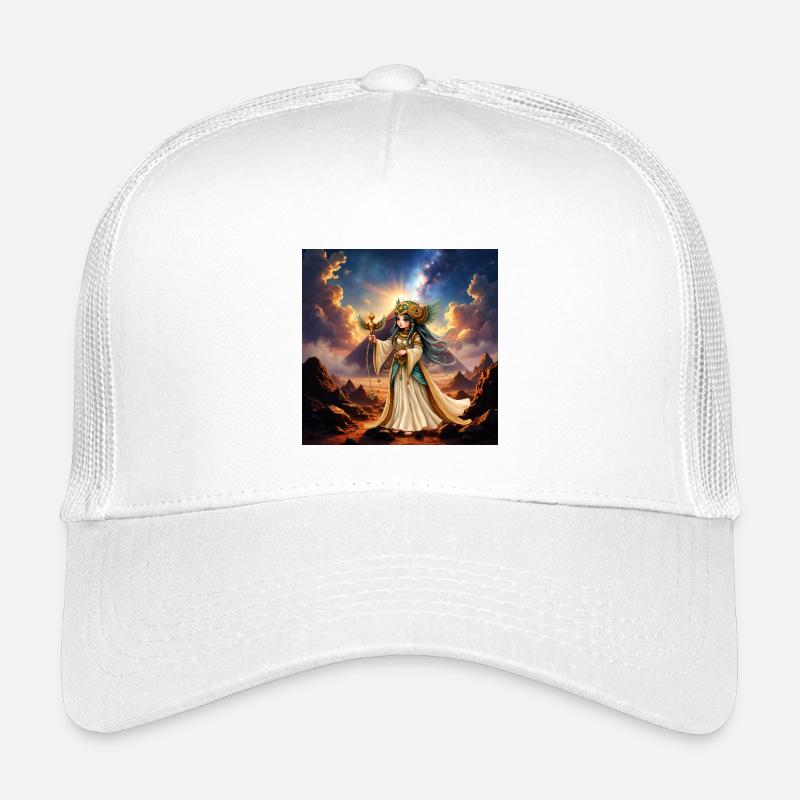 Solar Queen in Stellar Desert Kids’ Trucker Cap