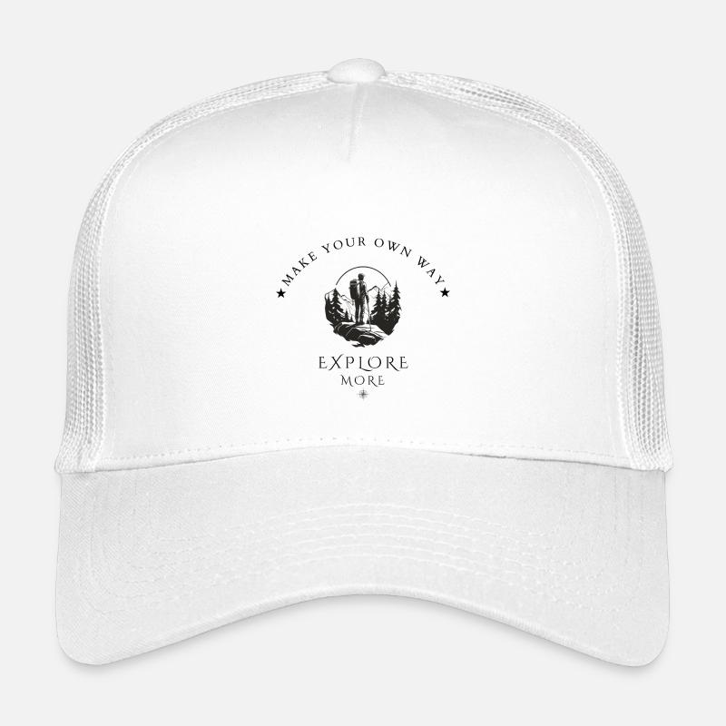 Découvrez davantage – Créez votre propre aventure de randonnée Casquette trucker enfant