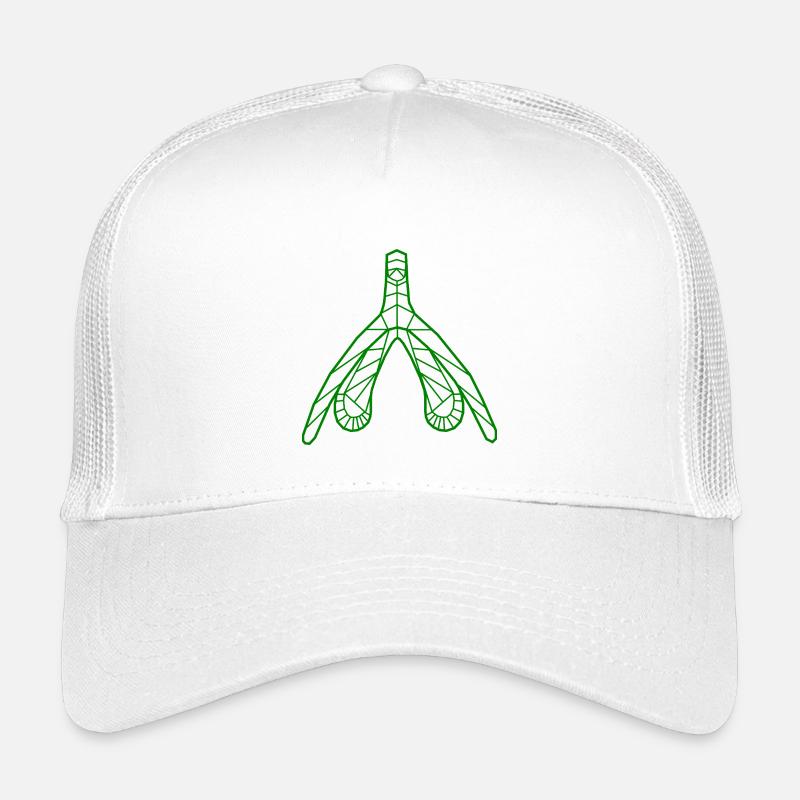 Klitoris_moos - Casquette trucker enfant - blanc