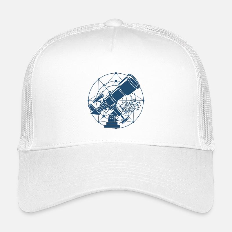 Teleskop Astrofotografie - Kinder Trucker-Cap - Weiß