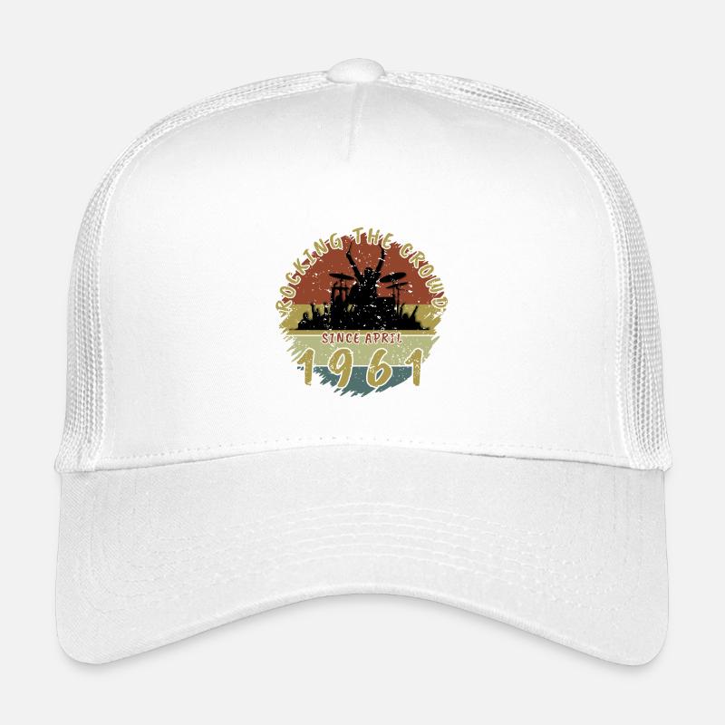 65th Birthday Rocking the crowd DRM 04/1961 Kids’ Trucker Cap