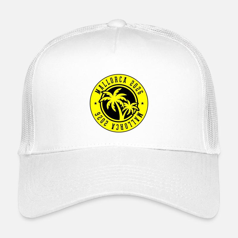 Palmiers de Majorque 2026 Casquette trucker enfant