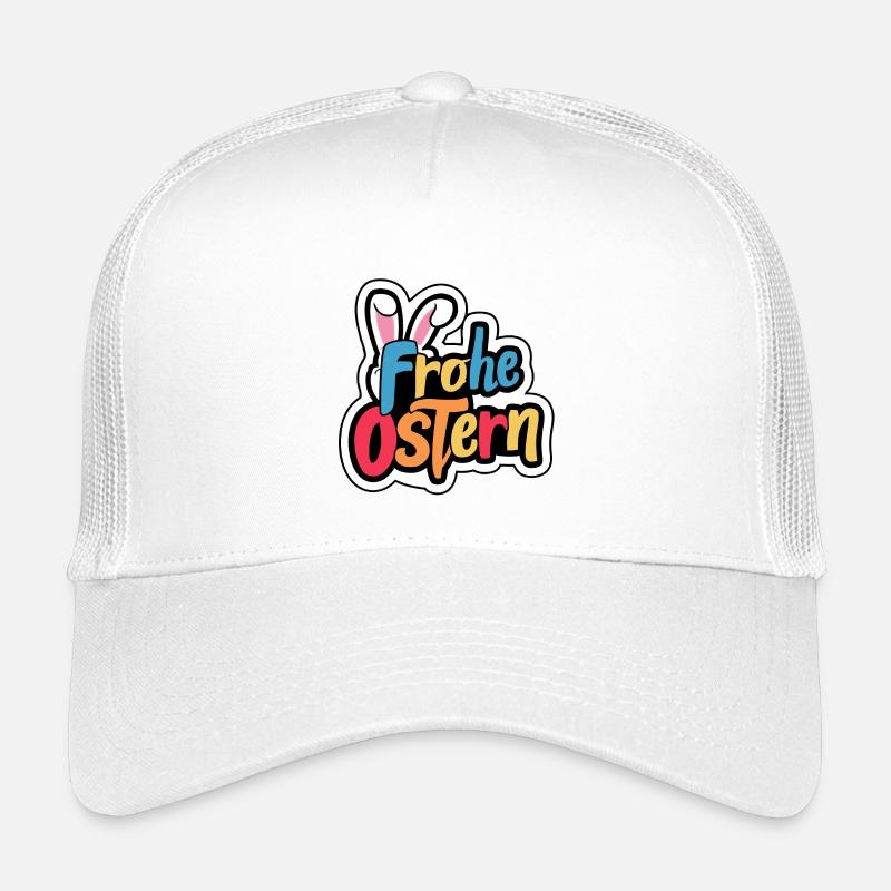 Frohe Ostern Hase Kinder Trucker-Cap