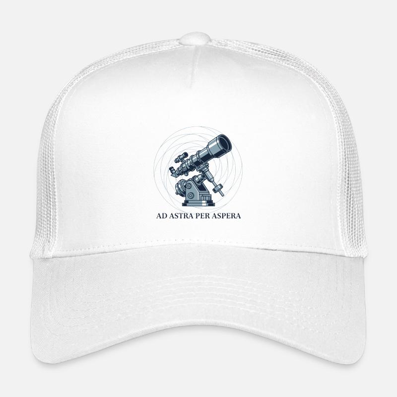 Teleskop  - Kinder Trucker-Cap - Weiß