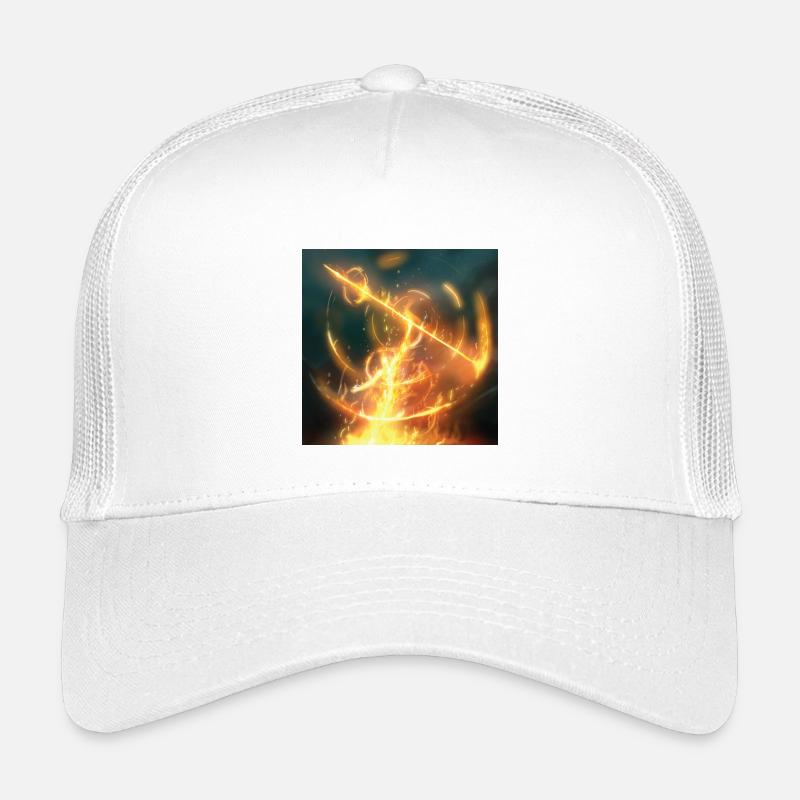 Fire Spear - Kinder Trucker-Cap - Weiß