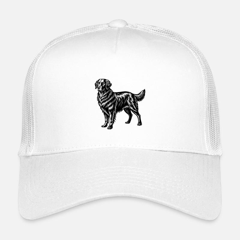 Golden retreiver Kids’ Trucker Cap