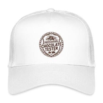 Chocolate Bar Chocolate Bar Baking - Kids’ Trucker Cap - white - Front