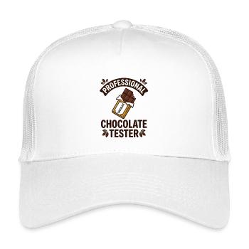 Chocolate Bar Chocolate Bar Baking - Kids’ Trucker Cap - white - Front