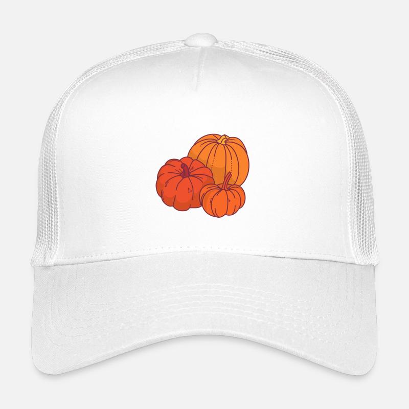Cartoon Style Pumpkins Kids’ Trucker Cap