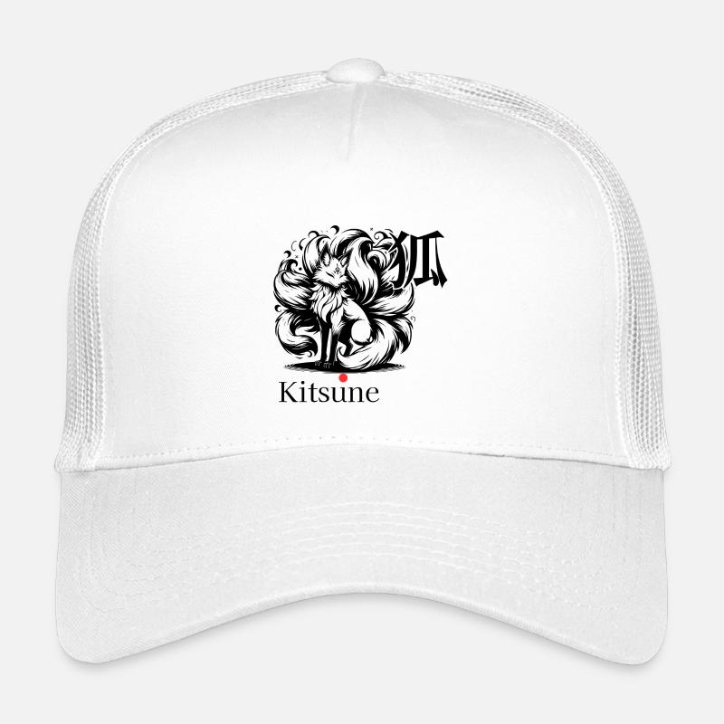 Kitsune Graffiti Fox Sign Kids’ Trucker Cap